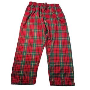 Magellan size XL Christmas holiday themed drawstring waist flannel pajama pants^